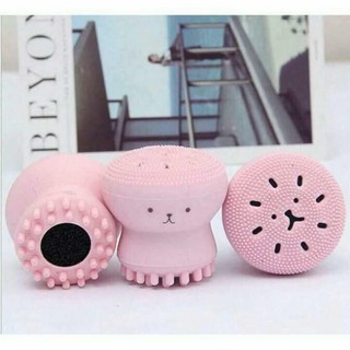 Bạch Tuộc Rửa Mặt Massage - Cọ Rửa Mặt Bạch Tuộc