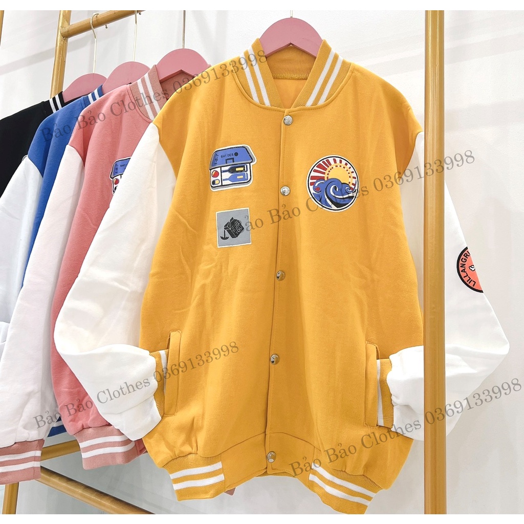 Áo Khoác Nỉ Nam Nữ  Form Rộng Logo Vải Dày Mịn Thoáng Mát Thiết Kế Thời Trang Kiểu Dáng Năng Động