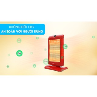 Quạt sưởi halogen Sunhouse SHD7016