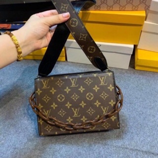 [HOT HIT] Túi Lv xích dáng vuông thời trang mới 2020