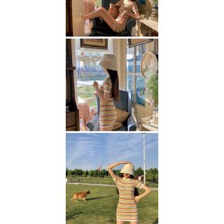 Đầm Dáng Ôm Kiểu Hàn Quốc Thiết Kế Thanh Lịch Cho Nữ