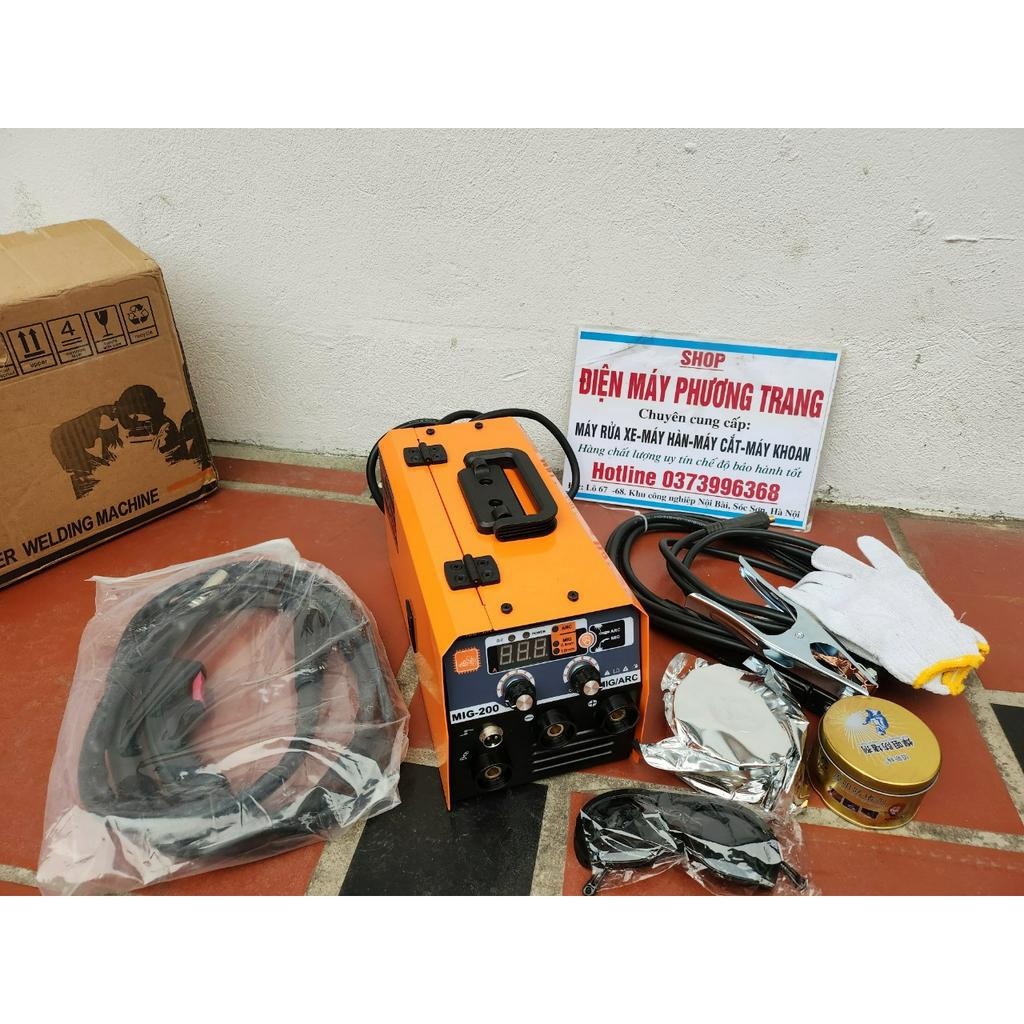 Máy hàn | Máy Hàn MIG Không Dùng Khí Jasic Mig 200 - Hàn được cả Que Và Vật Liệu Mỏng