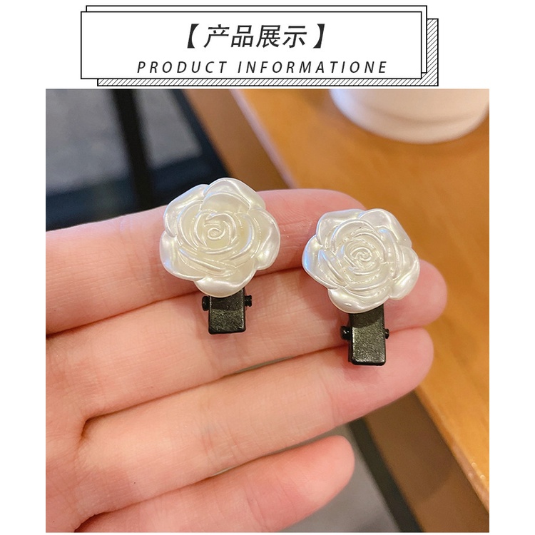 Kẹp Tóc Họa Tiết Hoa Trà Phong Cách Nhật Bản