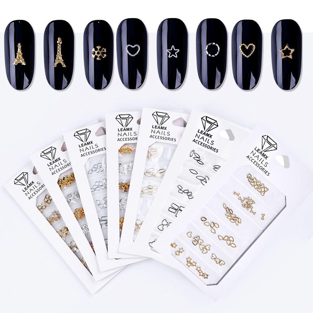 Hộp 6 Ngăn Đựng Phụ Kiện Trang Trí Móng Tay Xinh Xắn