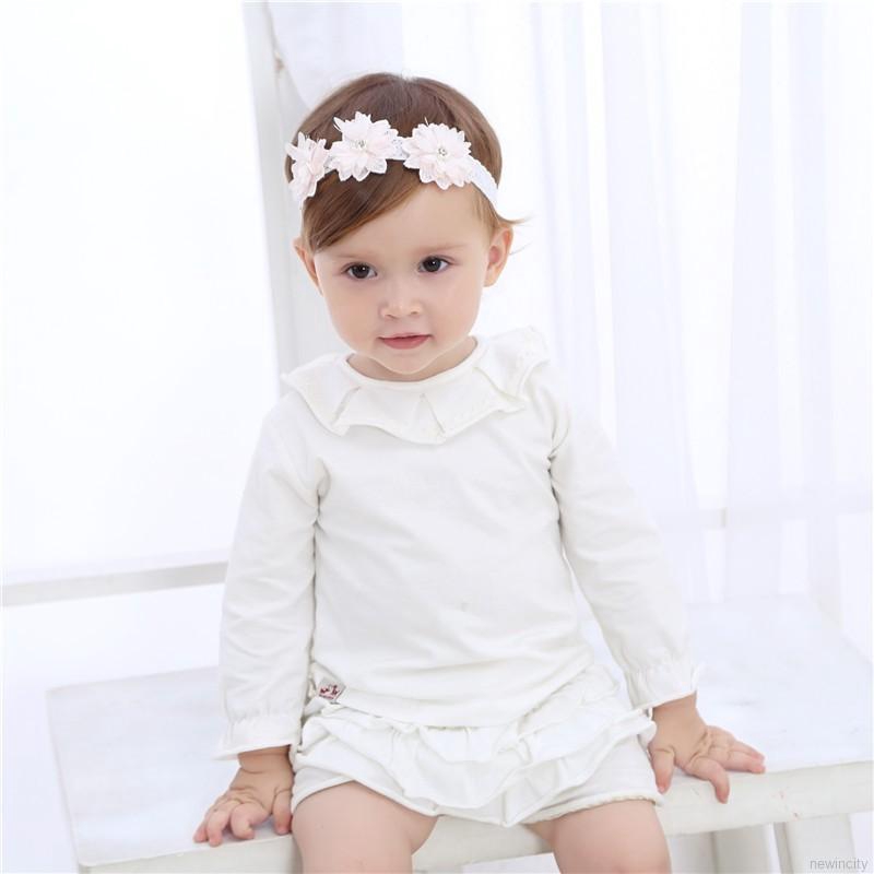 Băng đô hoa dễ thương dành cho bé gái