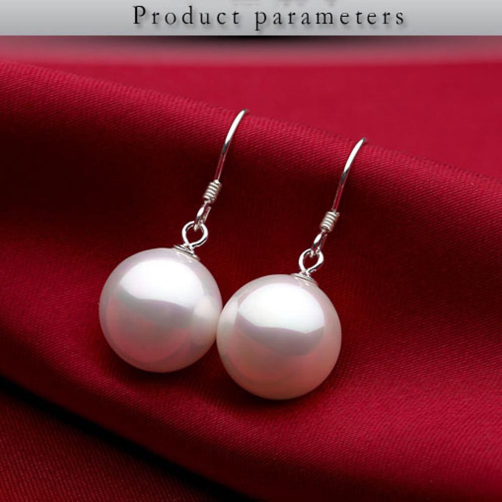 Hot sale Elegant Simple Women Pearl Drop Earrings Wedding Party Casual Jewelry Decor