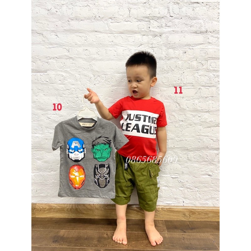 Áo phông bé trai Marvel