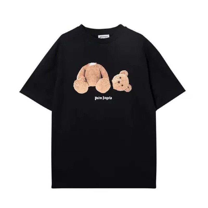 Áo phông gấu rơi đầu 2 màu