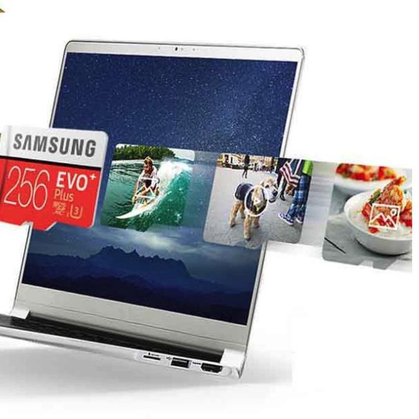 SAMSUNG ♥ Thẻ nhớ 32GB 64GB 128GB 256G 512GB Class 10 Evo Plus SD