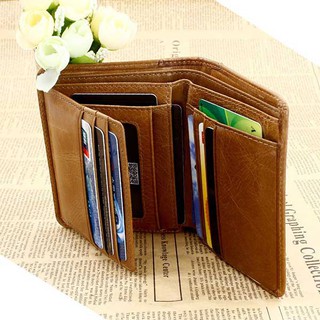 Ví nam chất đẹp hàng hiệu thời trang cao cấp da PU