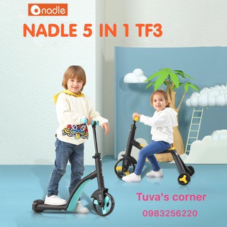 Xe scooter đa năng Nadle 5in1 - có sẵn đủ 3 màu