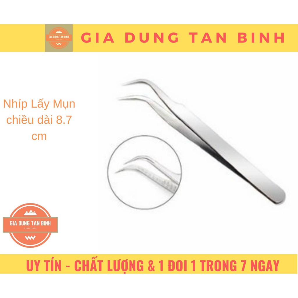 [sale giá tốt] Nhíp lấy mụn 8.7cm [NQ11]
