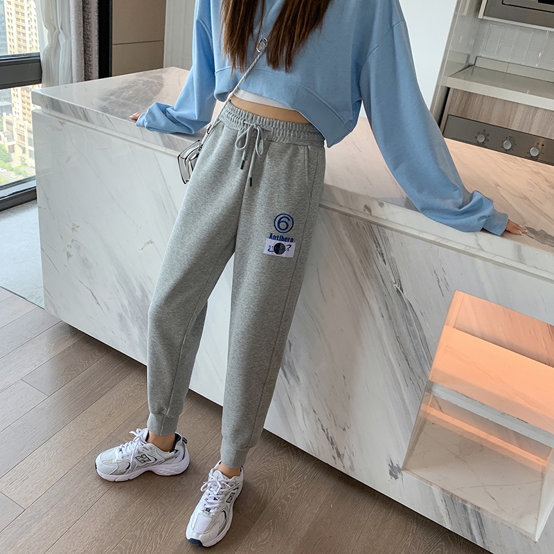 NRVP Quần Thể Thao Ống Rộng Phong Cách Thời Trang Hàn Quốc Dành Cho Nam Và Nữ