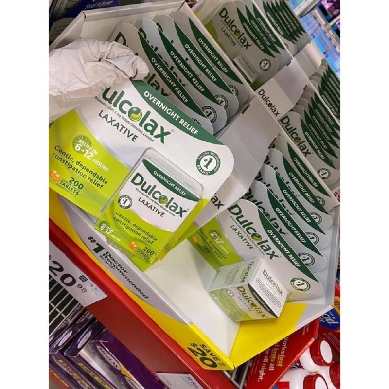 D.u.l.colax laxative vỉ 25 viên