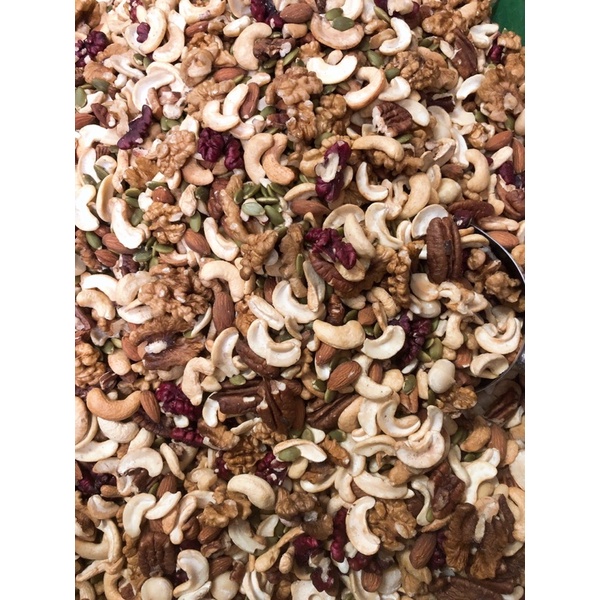 Mix Hạt dinh dưỡng cao cấp hộp 450g - 7 loại hạt k có nho