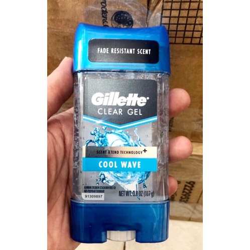 Lăn Nách Nam Gillette Dạng Gel 107g