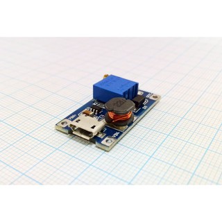 Mạch Tăng Áp Mini có Cổng Micro USB 2V lên 26Vdc 2A