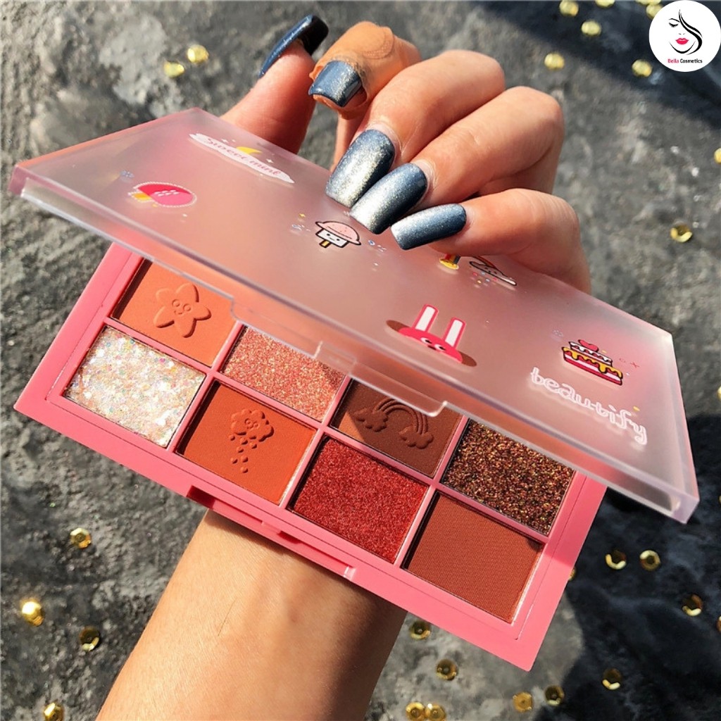 Phấn Mắt SWEET MINT BEAUTIFY 12 Ô Màu Nhũ | BigBuy360 - bigbuy360.vn
