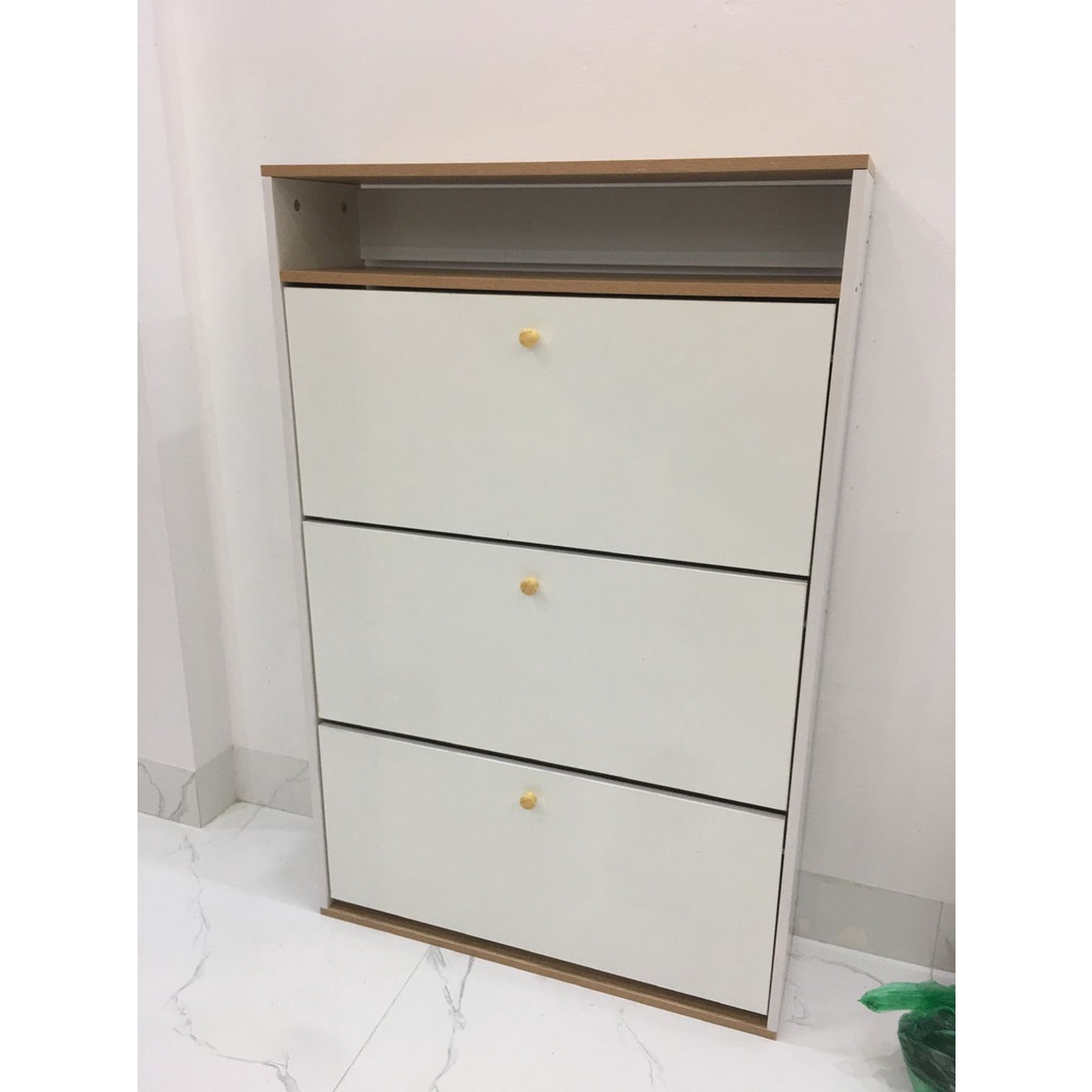 Tủ giày gỗ thông minh tiết kiệm diện tích sức chứa lớn phong cách hiện đại - gp112