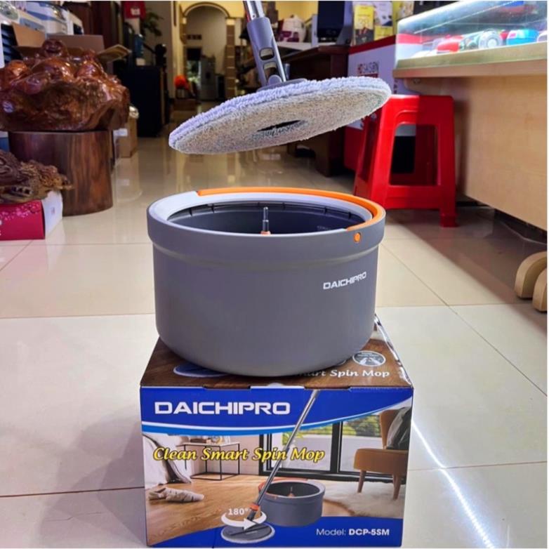 Bộ chổi Lau Nhà Daichipro DCP-5SM, Cây Lâu Nhà Tự Vắt Daichipro DCP-5SM, HÀNG CHÍNH HÃNG
