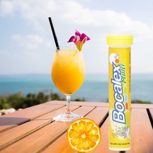 Bocalex - Viên Sủi Bổ Sung Vitamin C,Multivitamin ,Mùi Vị Thơm Ngon- Tăng Cường Đề Kháng.
