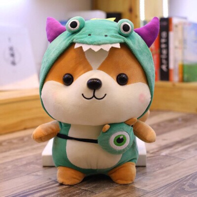 Gấu Bông Chú Sóc Shiba Cosplay Ngộ Nghĩnh Đáng Yêu | BigBuy360 - bigbuy360.vn