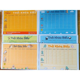 Thời Khóa Biểu Hoạt Hình
