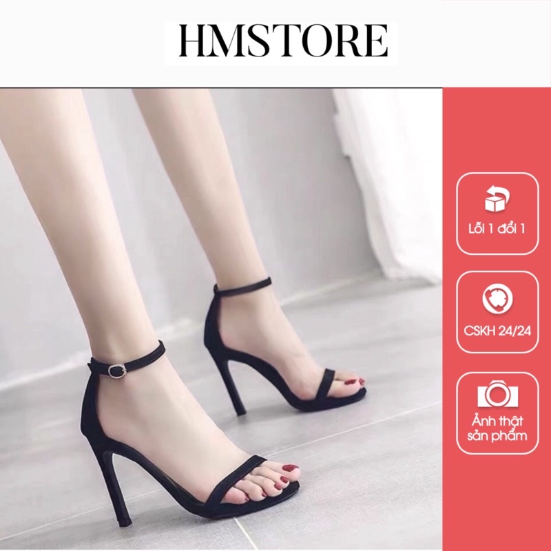 Giày sandal nỉ 9 Phân