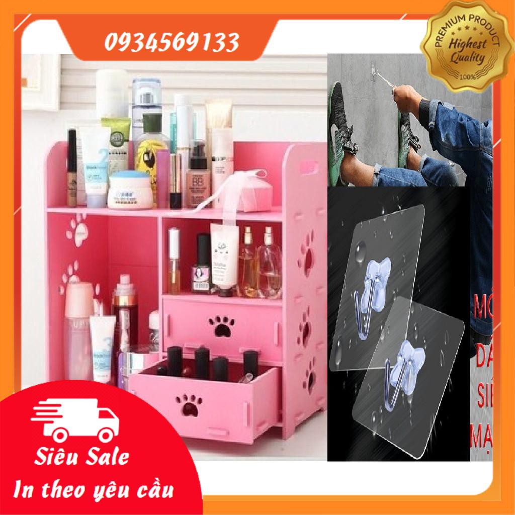 KỆ ĐỂ ĐỒ TRANG ĐIỂM CHÂN CHÓ
