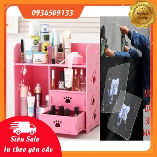 KỆ ĐỂ ĐỒ TRANG ĐIỂM CHÂN CHÓ