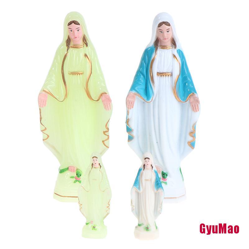 Mô Hình Tượng Đức Mẹ Mary Công Giáo Handmade Trang Trí Nhà Cửa