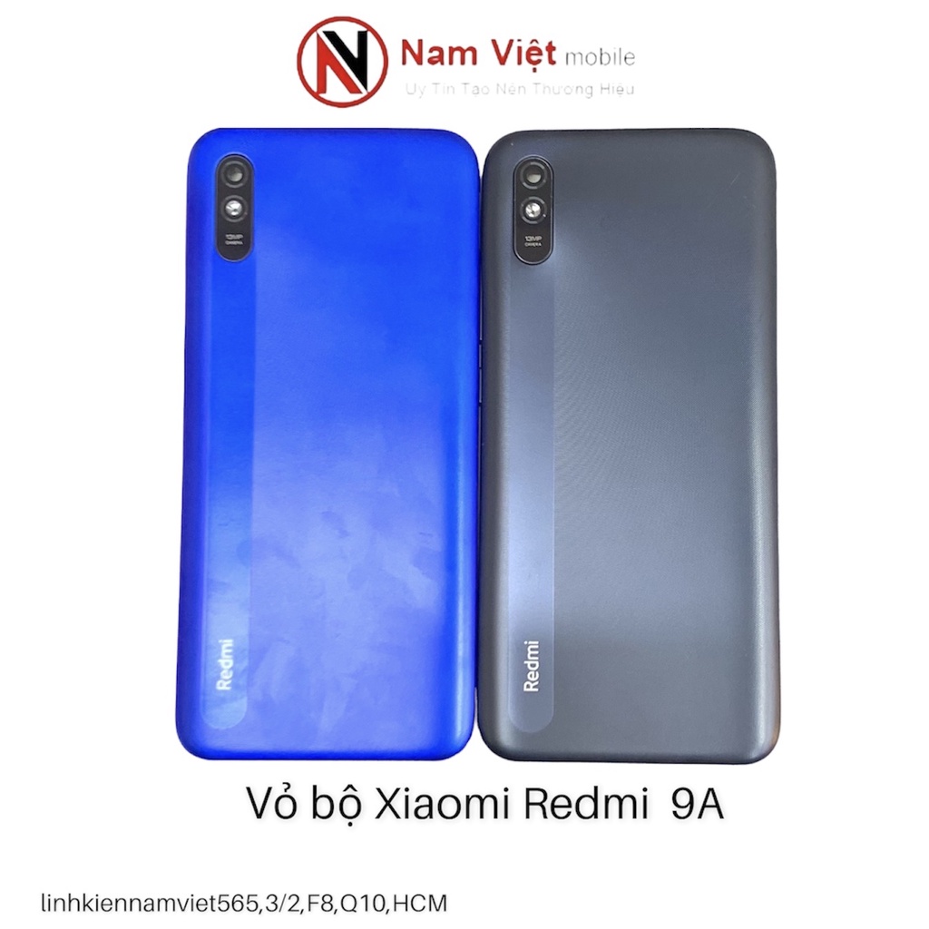 Vỏ bộ Xiaomi Redmi 9A ( khai sim , nút , kính camera ) new