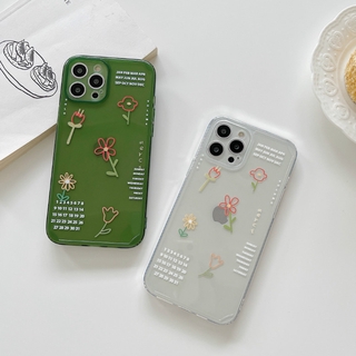 Flower case For Iphone 7 7plus 8 8 Plus 11pro 11 11promax 12 Xs Xr Xsmax 12mini 12pro 12pro Max