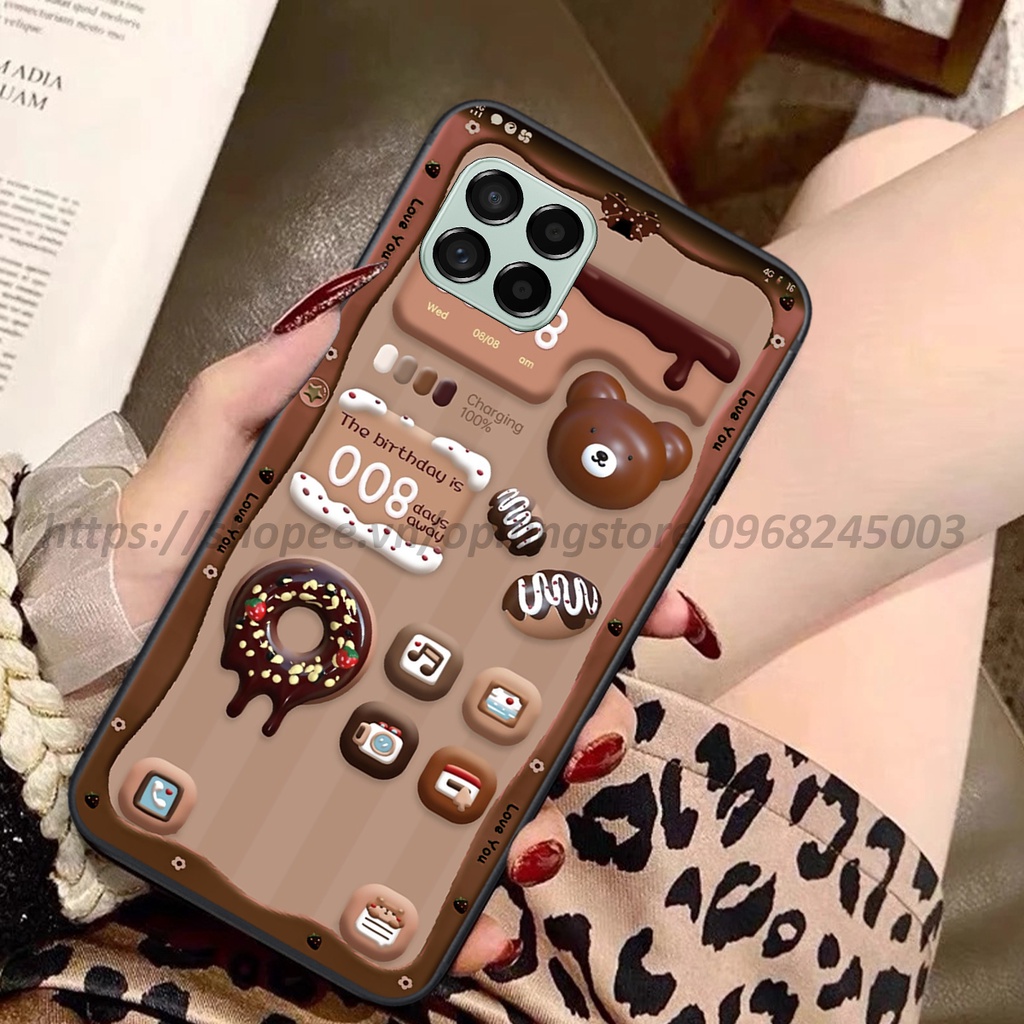 Ốp lưng Samsung M33 / M53 / M32 / M62 in hình 3D gấu,thỏ cute dễ thương