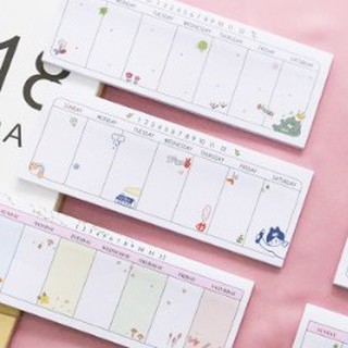 NOTE THỜI KHÓA BIỂU TUẦN