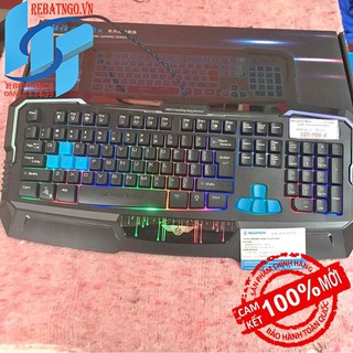 Bàn phím newmen kb813 usb – led – esport xám đen