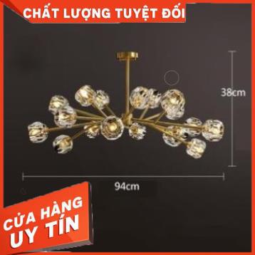 Đèn Chùm ✔️Đèn Chùm Phòng Khách ✔️Đèn Thả  ✔️Đèn Chùm Thả  15 Bóng Thắp Sáng Cao Cấp Phong Cách Châu Âu Sang Trọng