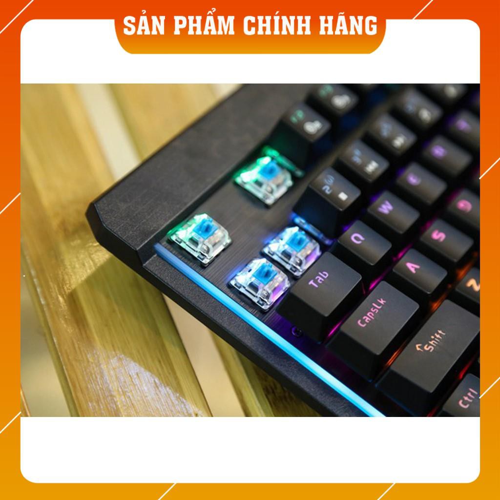 Bàn phím cơ Gaming Dareu EK169 - Màu đen - Led 7 màu - Chính hãng BH 24 tháng