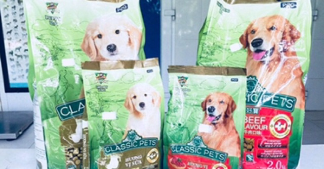 Thức Ăn Cho Chó Lớn Classic Adult Vị Thịt Bò 400gr