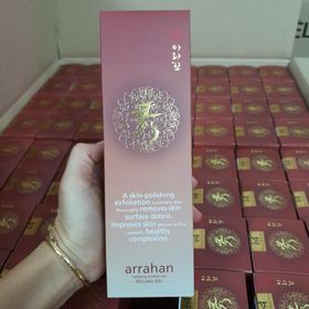 Gel tẩy tế bào chết da mặt thảo mộc  làm sáng da Arrhan 180ml