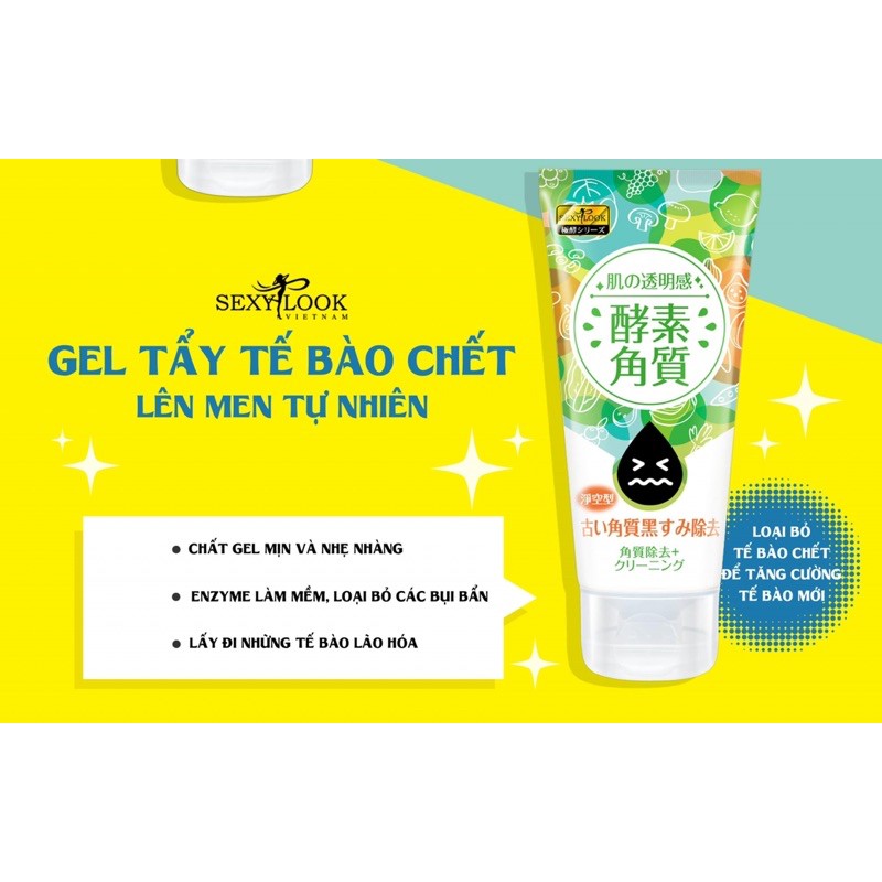 Gel Tẩy Tế Bào Chết Sexylook Enzyme Exfoliating 120g