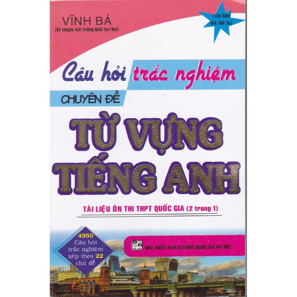 Sách Combo Câu Hỏi Trắc Nghiệm Tiếng Anh - Vĩnh Bá (Bộ 6 Cuốn)