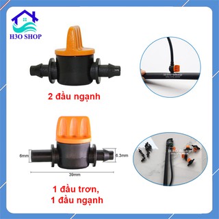 Van khởi thủy, van khóa ống 6mm (van sino chỉnh áp béc tưới)
