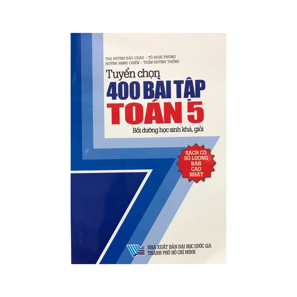 Sách - Tuyển chọn 400 bài tập toán 5