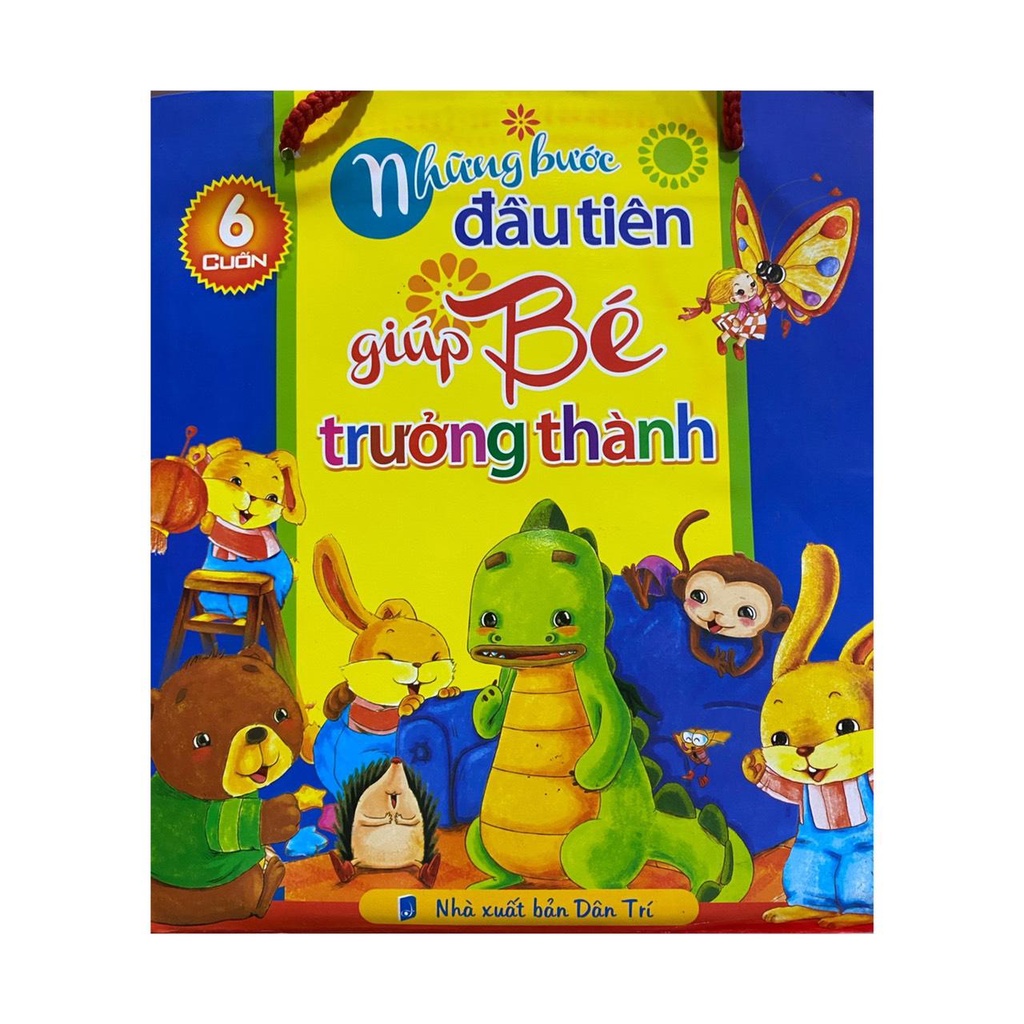 Sách - Combo Những Bước Đầu Tiên Giúp Trẻ Trưởng Thành (Bộ 6 Cuốn)