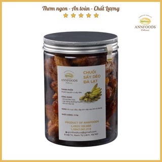 Chuối Đà Lạt Sấy Sẻo Chuối Sấy Dẻo Nguyên Chất Vị Ngọt Dịu Thơm Dễ Ăn – Ăn Vặt Annfoods