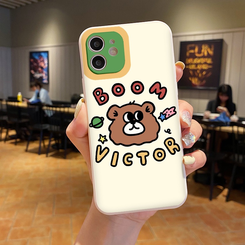 Ốp lưng iphone Sticker cạnh vuông dẻo ip 6splus/7/7plus/8/8plus/x/xr/xs/11/12/pro/max/plus/13promax tr143