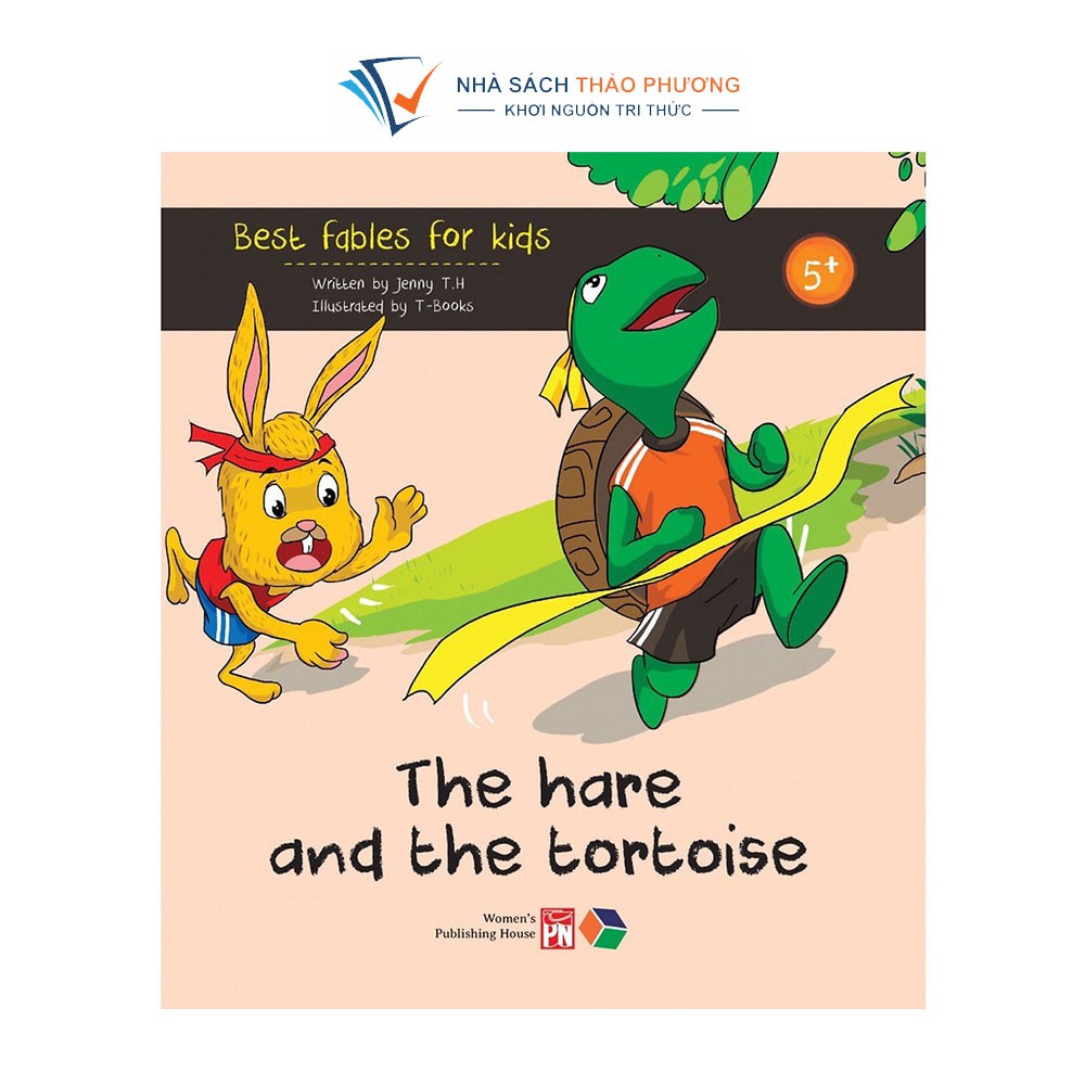 Sách - Truyện tranh đơn ngữ cho bé: The hare and the tortoise