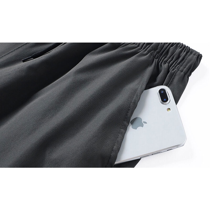 Quần Dài Dáng Rộng Thiết Kế Mới Đơn Giản Thời Trang Mùa Hè Dành Cho Nam