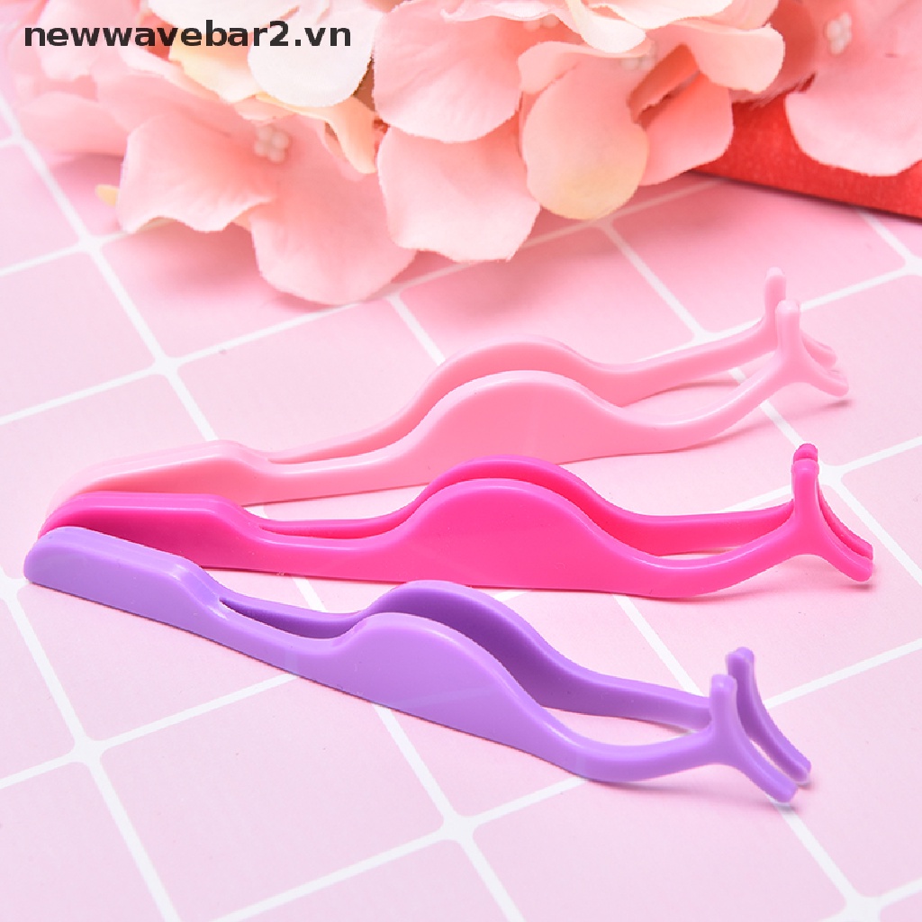 (Hàng Mới Về) Kẹp Nối Dài Mi Giả Bằng Nhựa